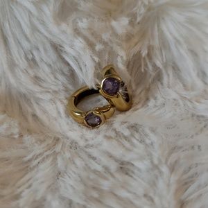 Amethyst earrings